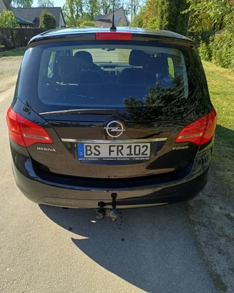 Opel Meriva cena 22900 przebieg: 139000, rok produkcji 2012 z Ostroróg małe 56